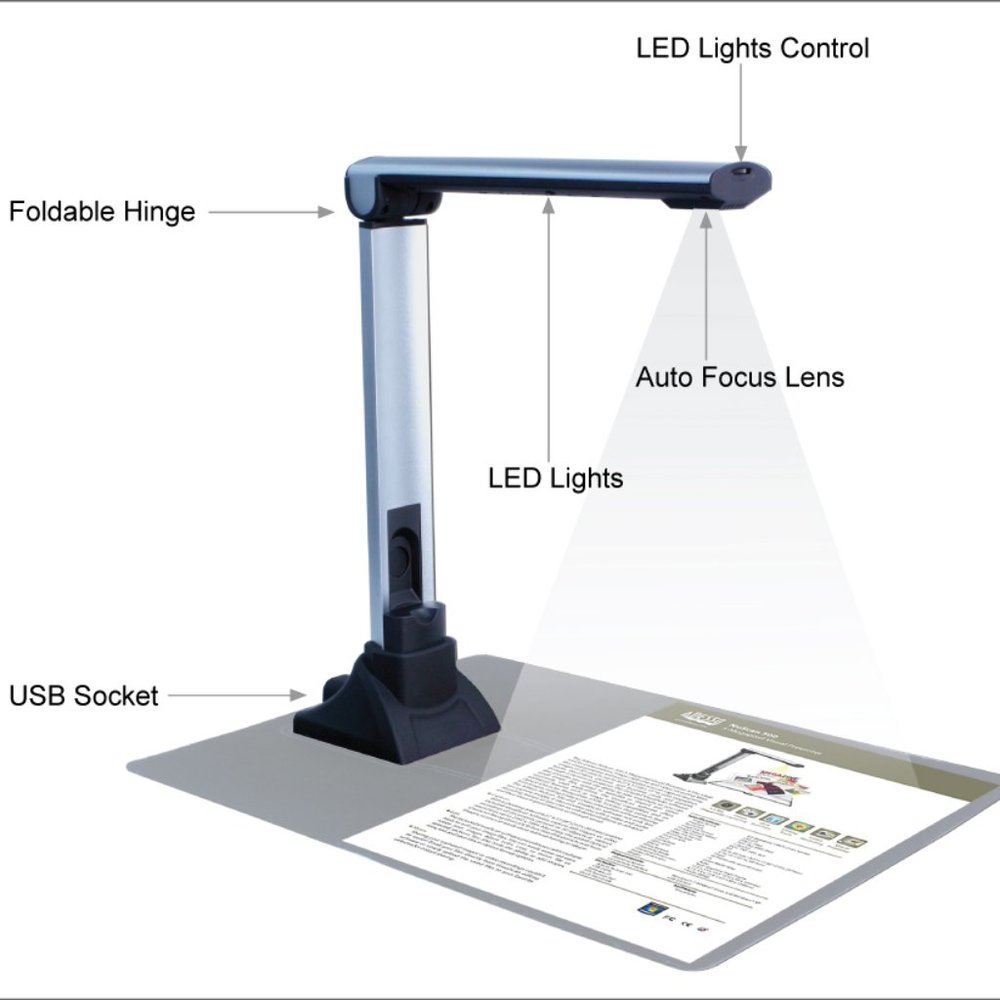 ADESSO Presentation Scanner - Vertical Scanner - Picture 8 of 9